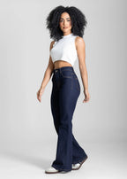 Calça Jeans Sawary Flare Petit - 284175 AZUL