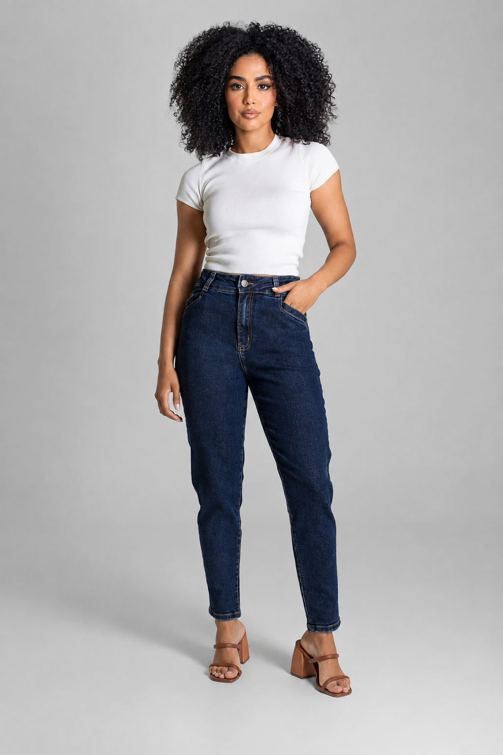 Calça Jeans Sawary Mom - 283191