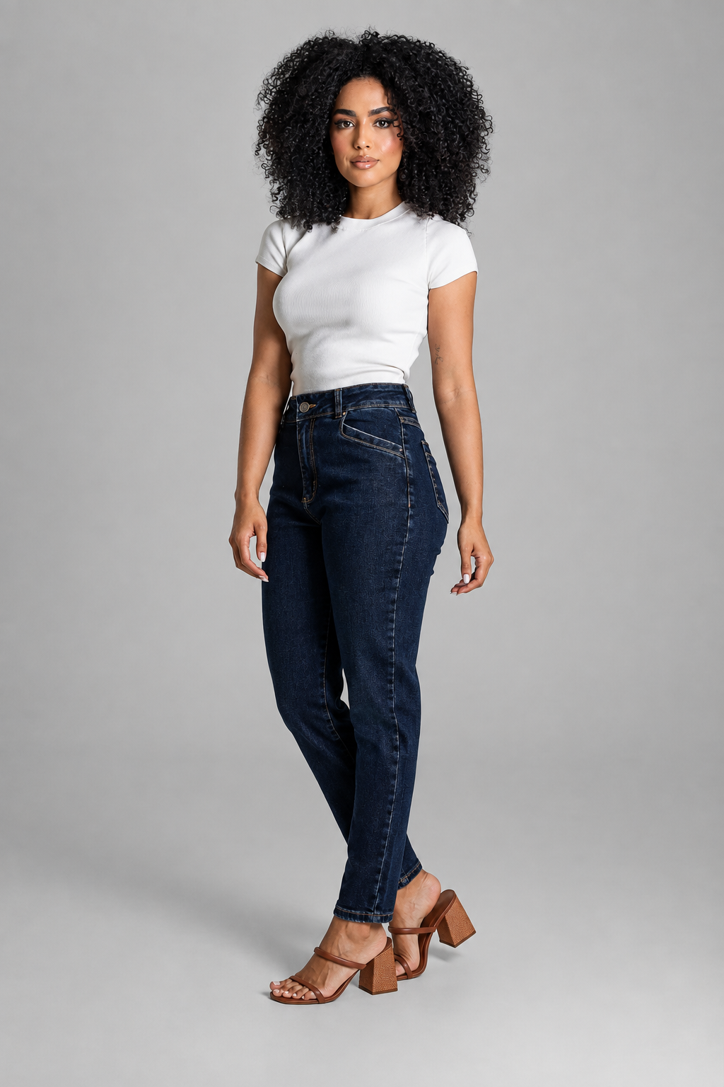 Calça Jeans Sawary Mom - 283191