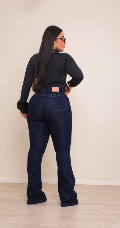 Calça Jeans Flare Rotieh - A06012