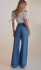 Calça Wide Leg Kdori - 597