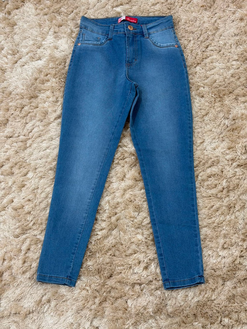 Calça Jeans Cigarrete Whisky - FW531