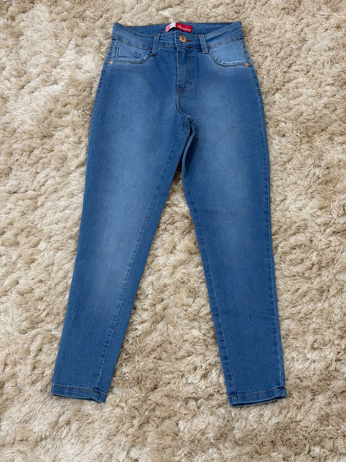 Calça Jeans Cigarrete Whisky - FW531