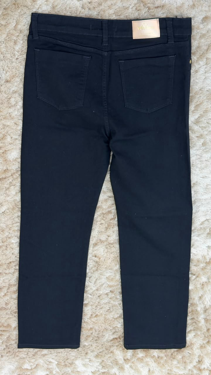 Calça Jeans Reta Preta Whisky - 172-00