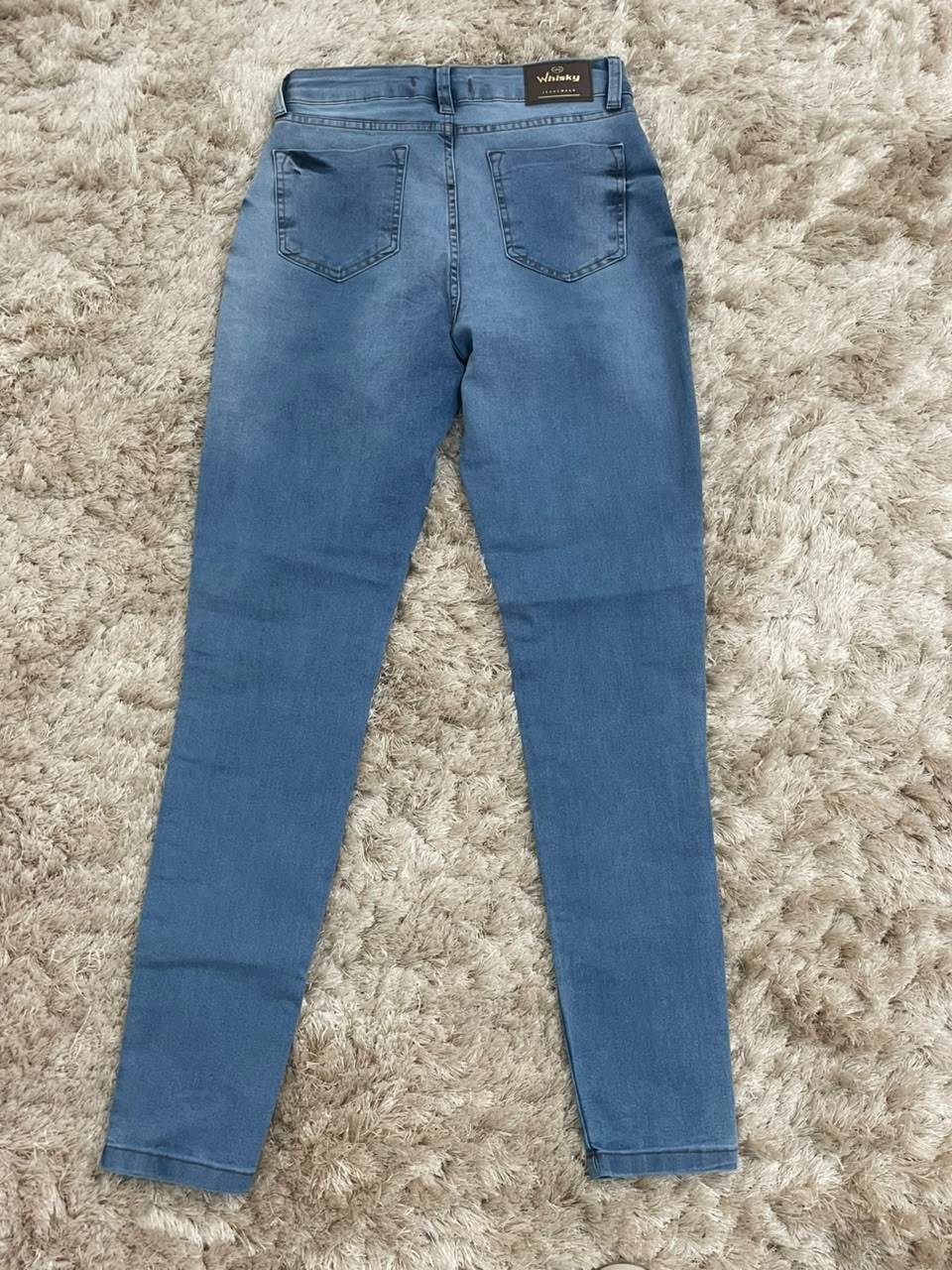 Calça Jeans Cigarrete Whisky - FW873