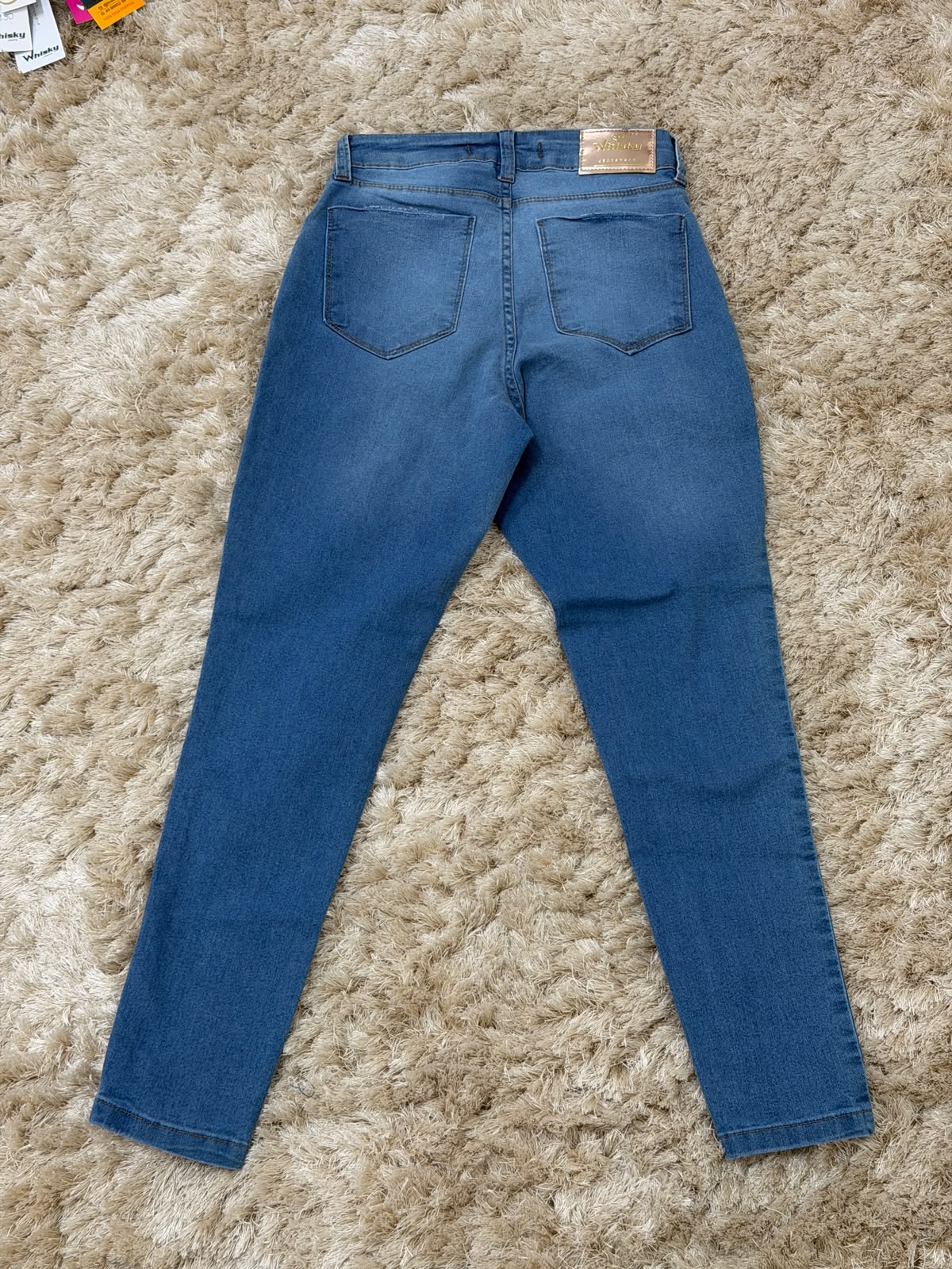 Calça Jeans Cigarrete Whisky - FW531