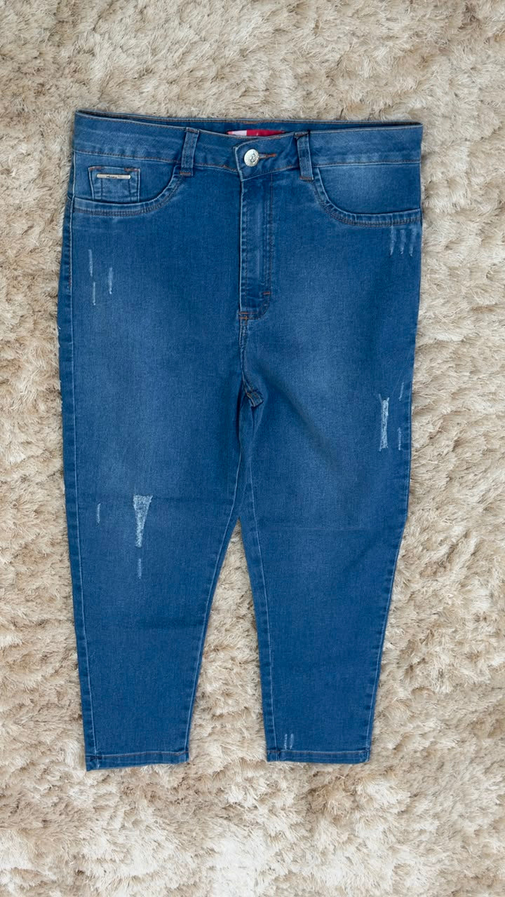 Calça Jeans Cigarrete Whisky - FW235