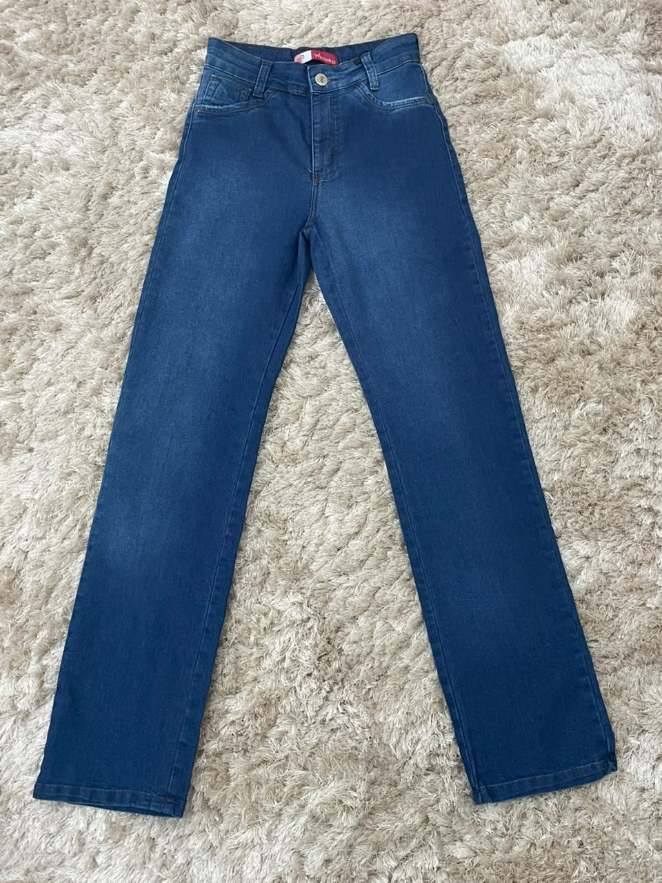 Calça Jeans Whisky Reta - FW176 - ESCURA