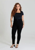 Calça Jeans Cigarrete Plus Size Feminina Sawary - 280621