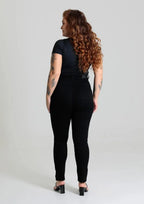 Calça Jeans Cigarrete Plus Size Feminina Sawary - 280621