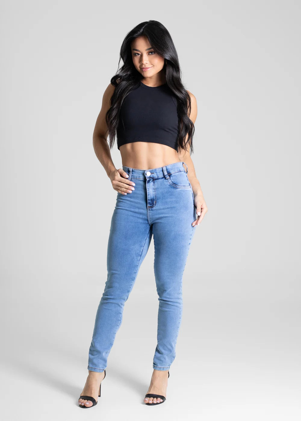 Calça Jeans Sawary Cigarrete - 281647