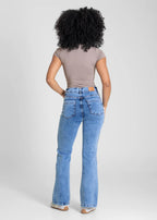 Calça Jeans Sawary Flare Petit - 283349 AZUL