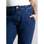 Calça Jeans Sawary Plus Size Mom - 280930