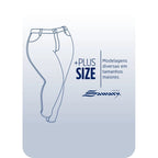 Calça Jeans Sawary Plus Size Mom - 280930