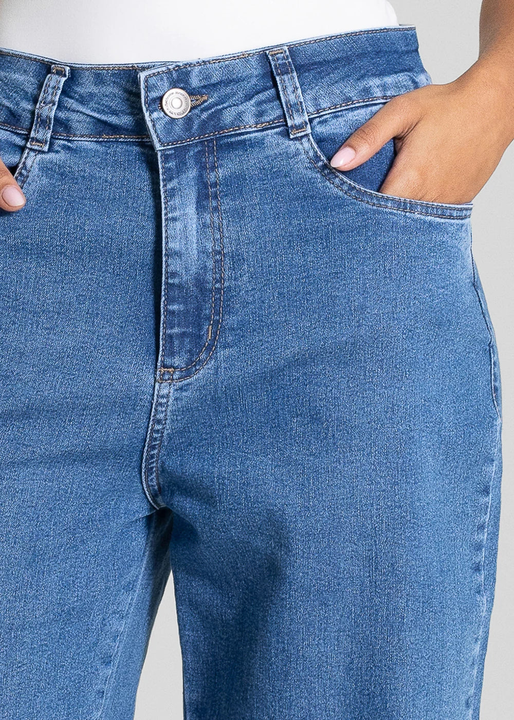 Calça Jeans Sawary Wide Leg - 280367 AZUL